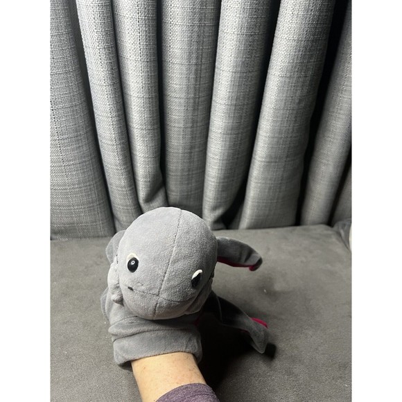 VTG Plush Creations Inc Full Hand Puppet Octopus Gray Pink 1993 Stuffed Animal - Picture 9 of 11